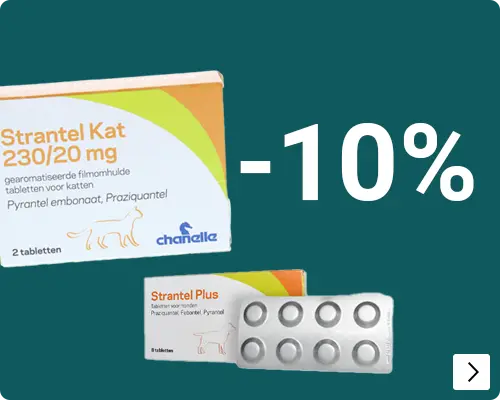 Strantel -10% DOG CAT